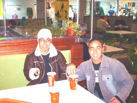 c moi  avec  youssef